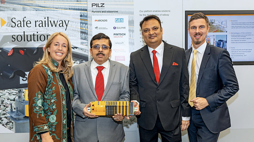 PILZ AND DELTRON ARE DRIVING FORWARD THE MODERNISATION OF INDIAN SIGNALLING TECHNOLOGY 